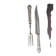 Cutlery for Meat Silver Minerva Helmeted PARIS