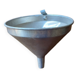 Aluminum funnel, old