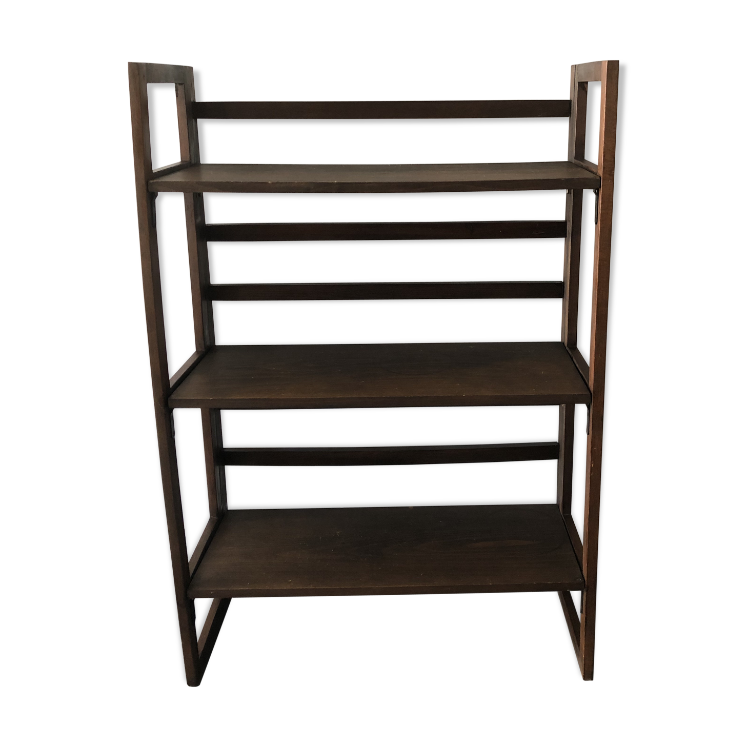 Antique bookshelf shelves, folding