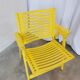 Vintage Yellow Rex Folding Armchair: Mid-Century Modern Design by Niko Kral