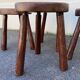 Series of 4 modernist stools