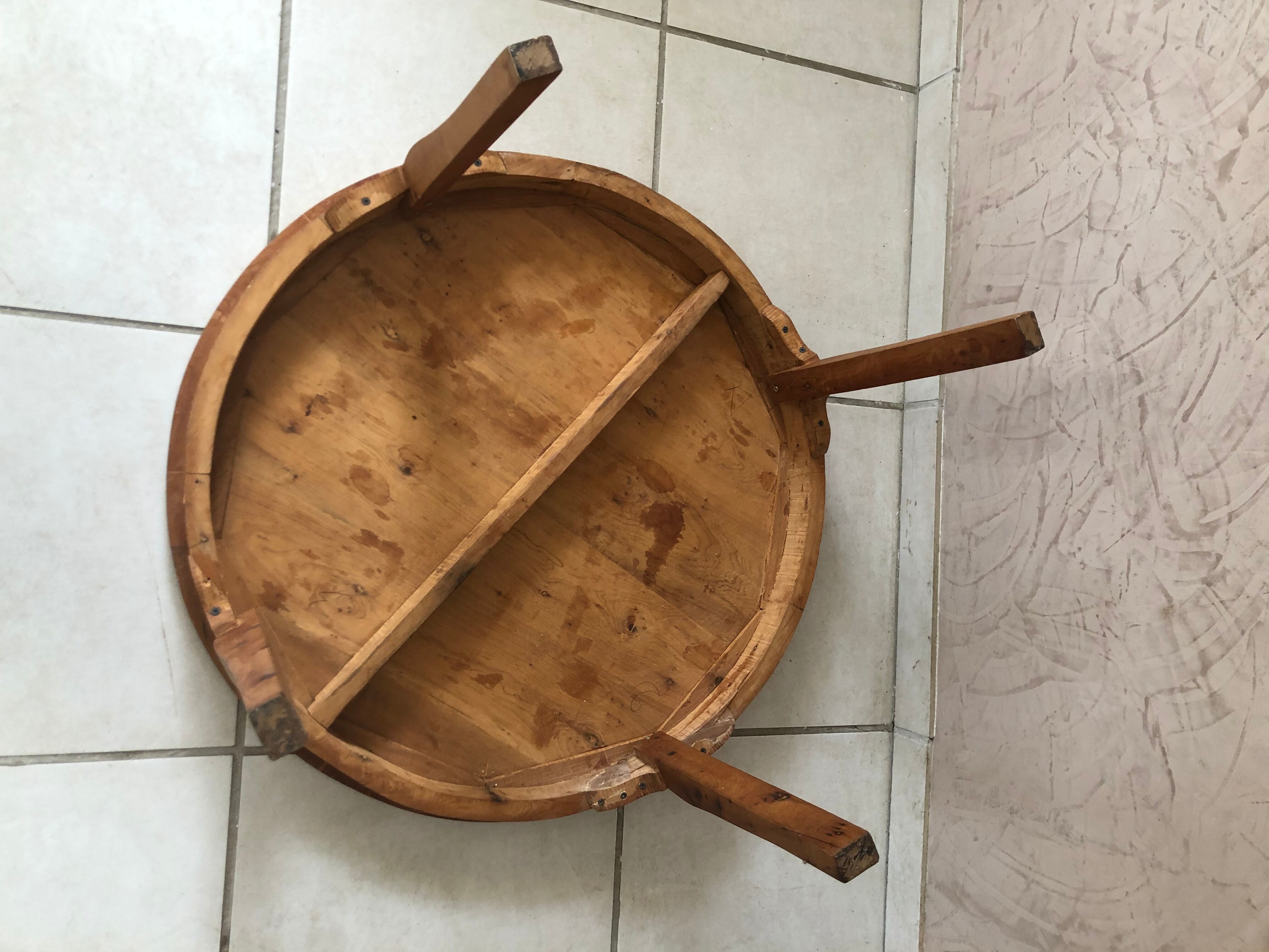 Moroccan marquetry table