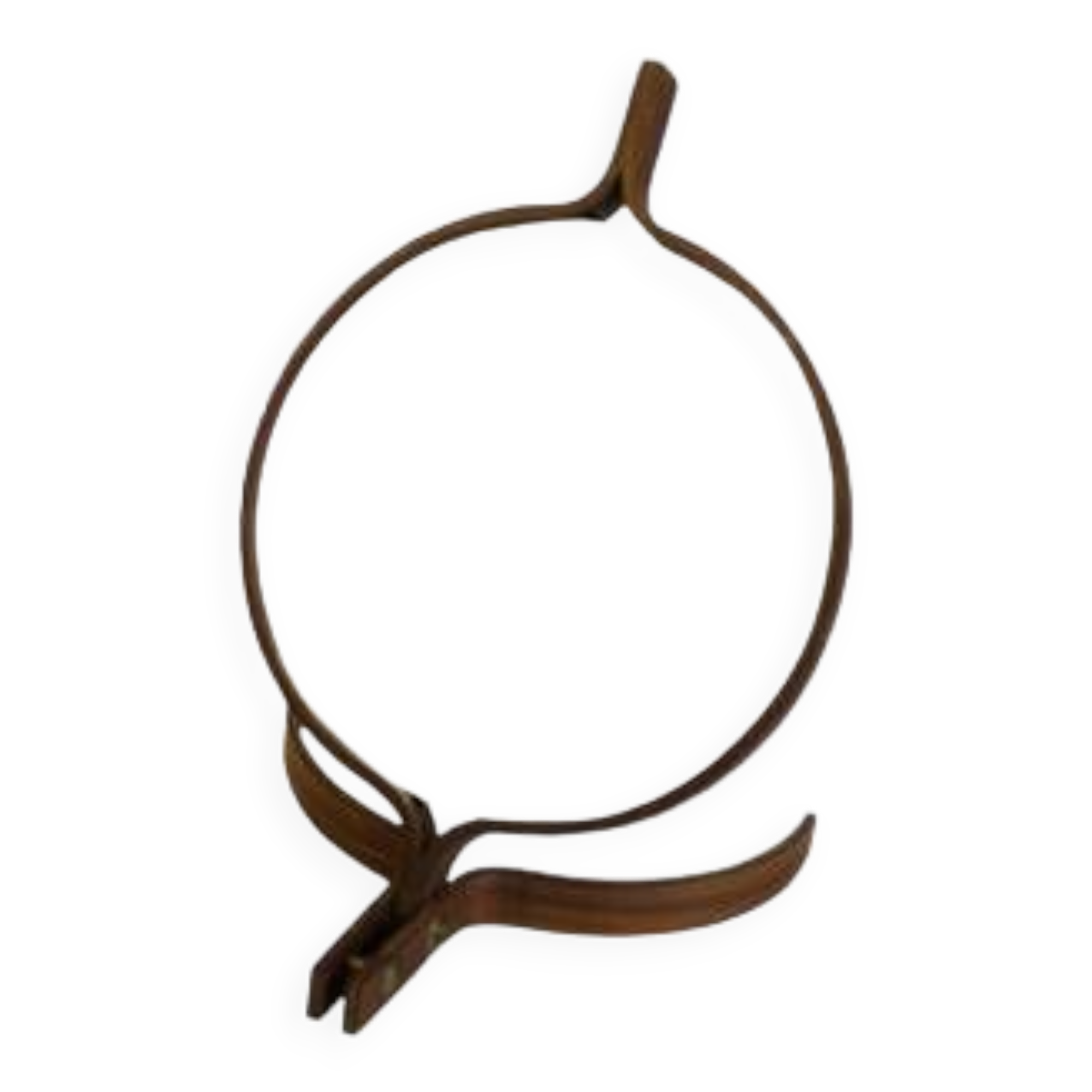 Teak mirror by Bech & Starup for Den Permanent Copenhagen, 1960.