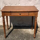 Wooden desk with drawer, Louis Philippe