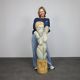Carved wood sculpture by Tom de Munk-Kerkmeer, Australia, 1990s