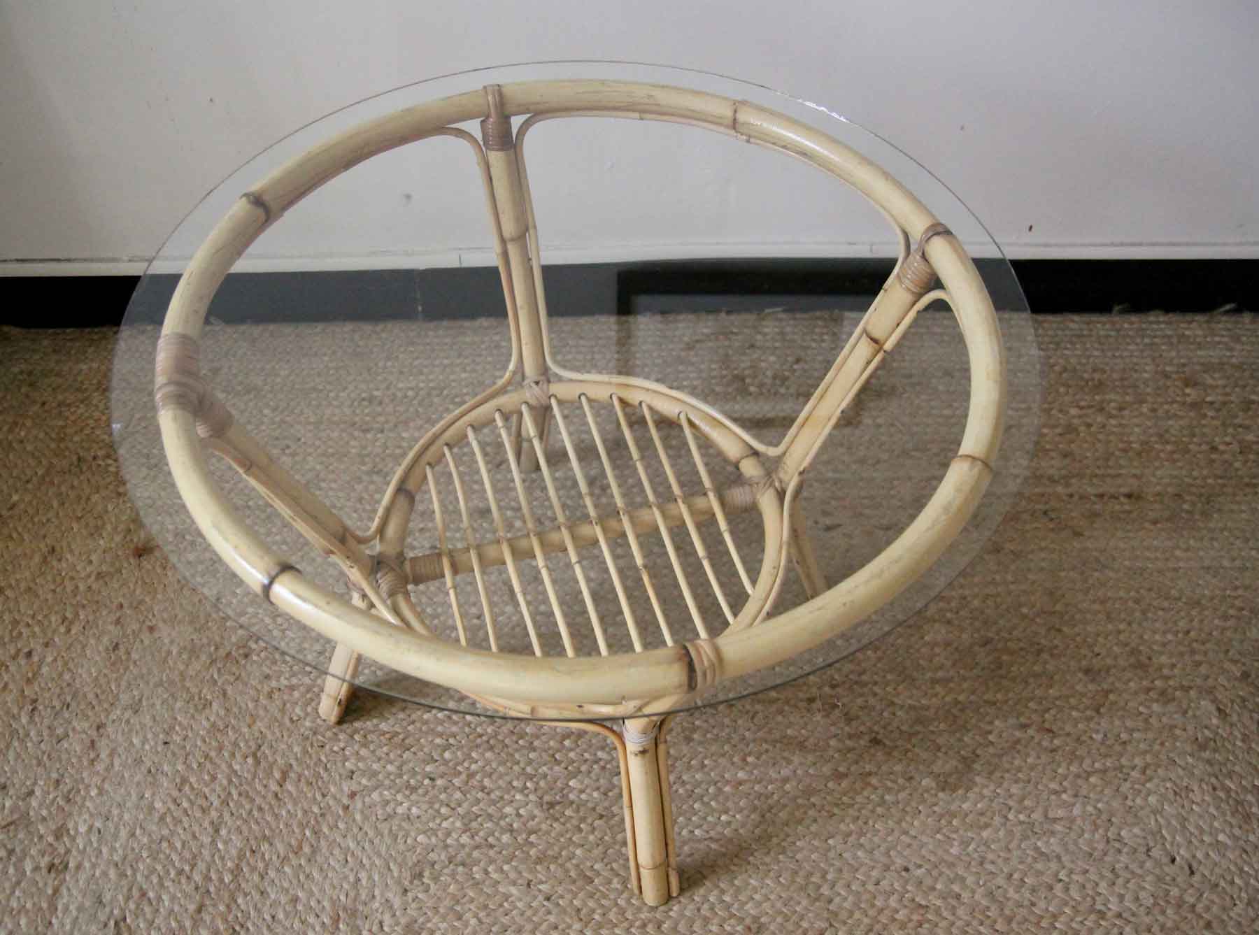 Bamboo coffee table