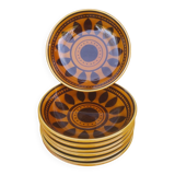 6 Longchamp plates