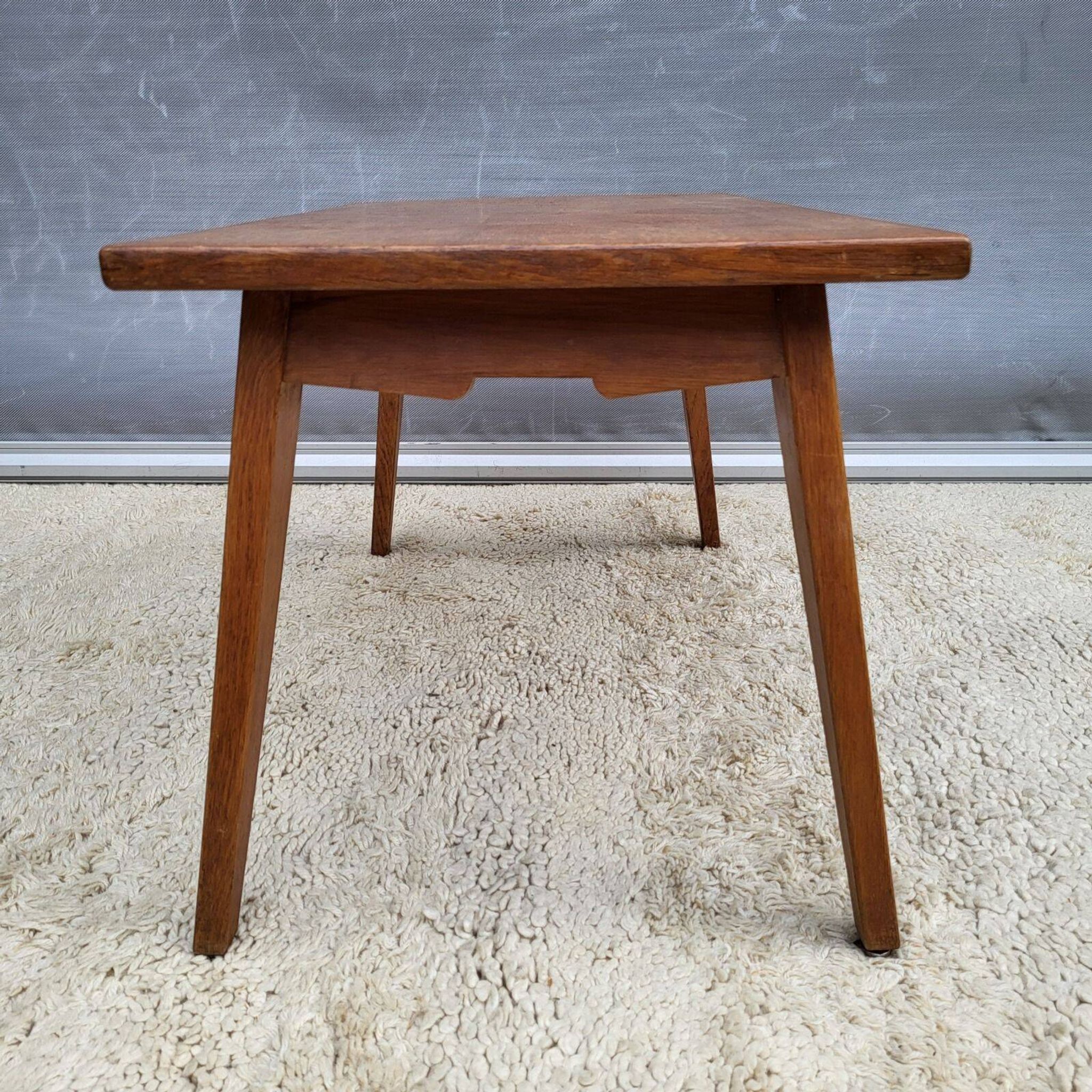 Reconstructed 1950s cantilever coffee table