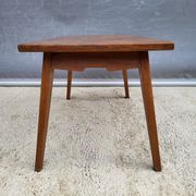 Reconstructed 1950s cantilever coffee table