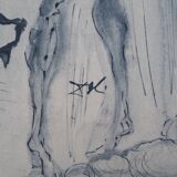 Salvador Dali: Divine Comedy, The Radiance of Glorious Bodies, signed engraving