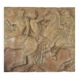 Bas relief in plaster