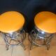 Paire de tabourets de bar américain années 50/60