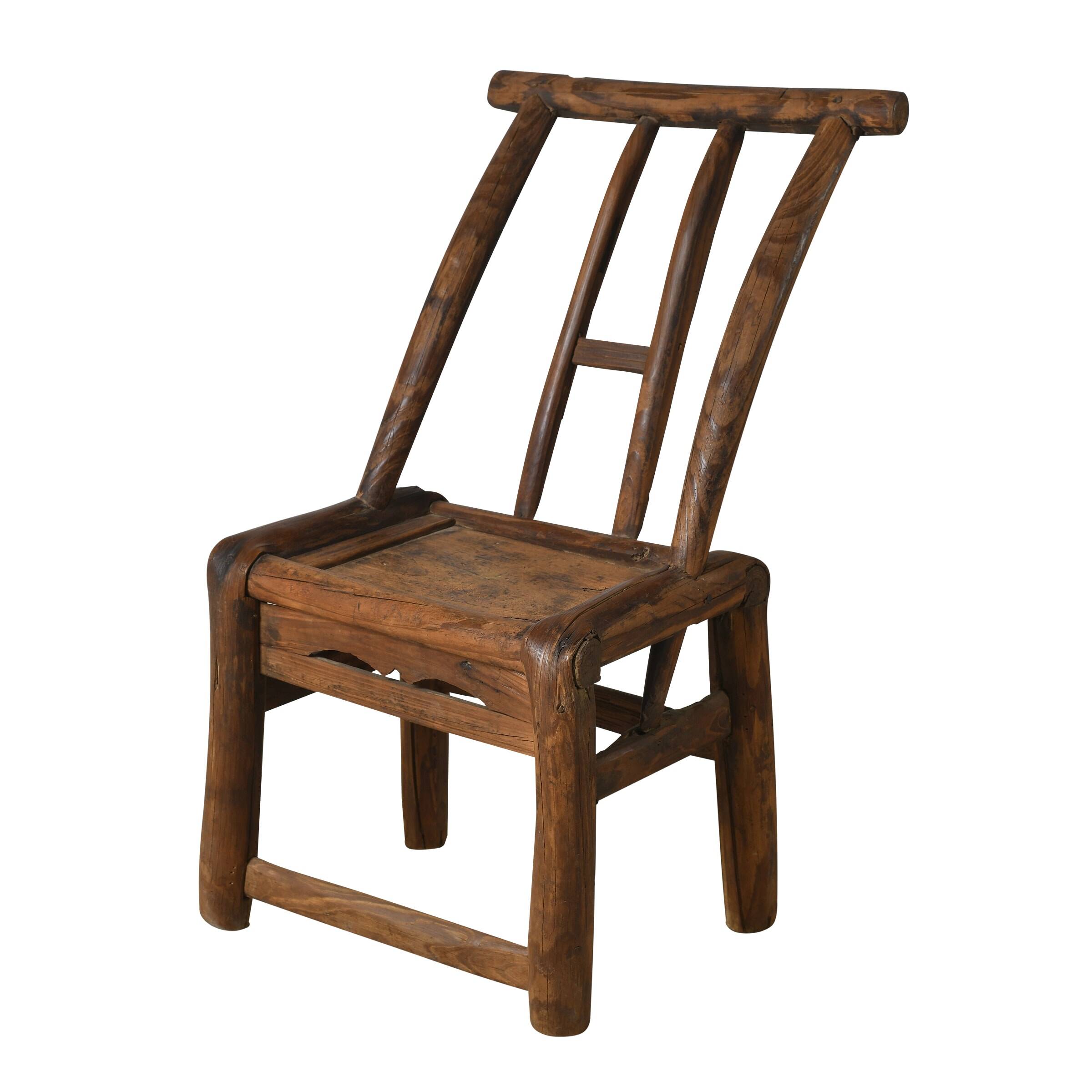 Haizi – Antique Chinese children's chair in willow no. 2
