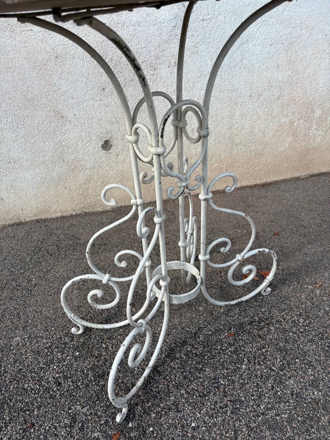 Wrought iron stool, 19th century