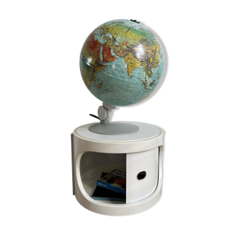 Globe terrestre lumineux par scanglobe 1981