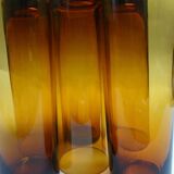 6 high brown glasses