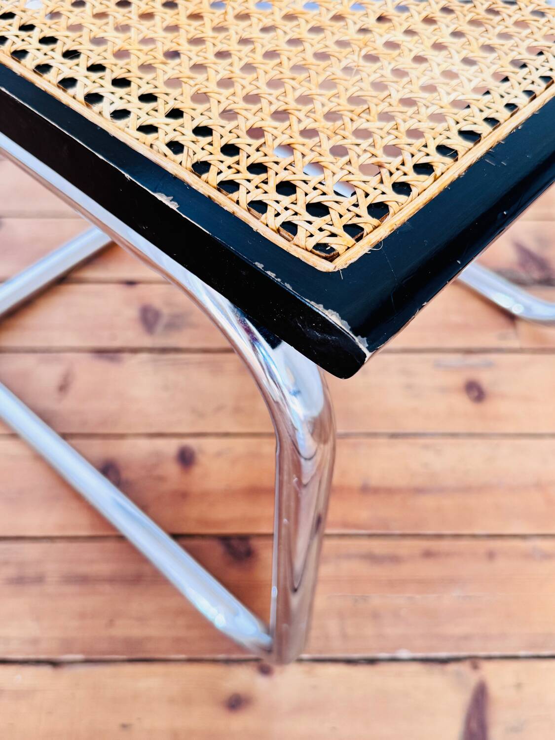 3 chaises Cesca Marcel Breuer B32