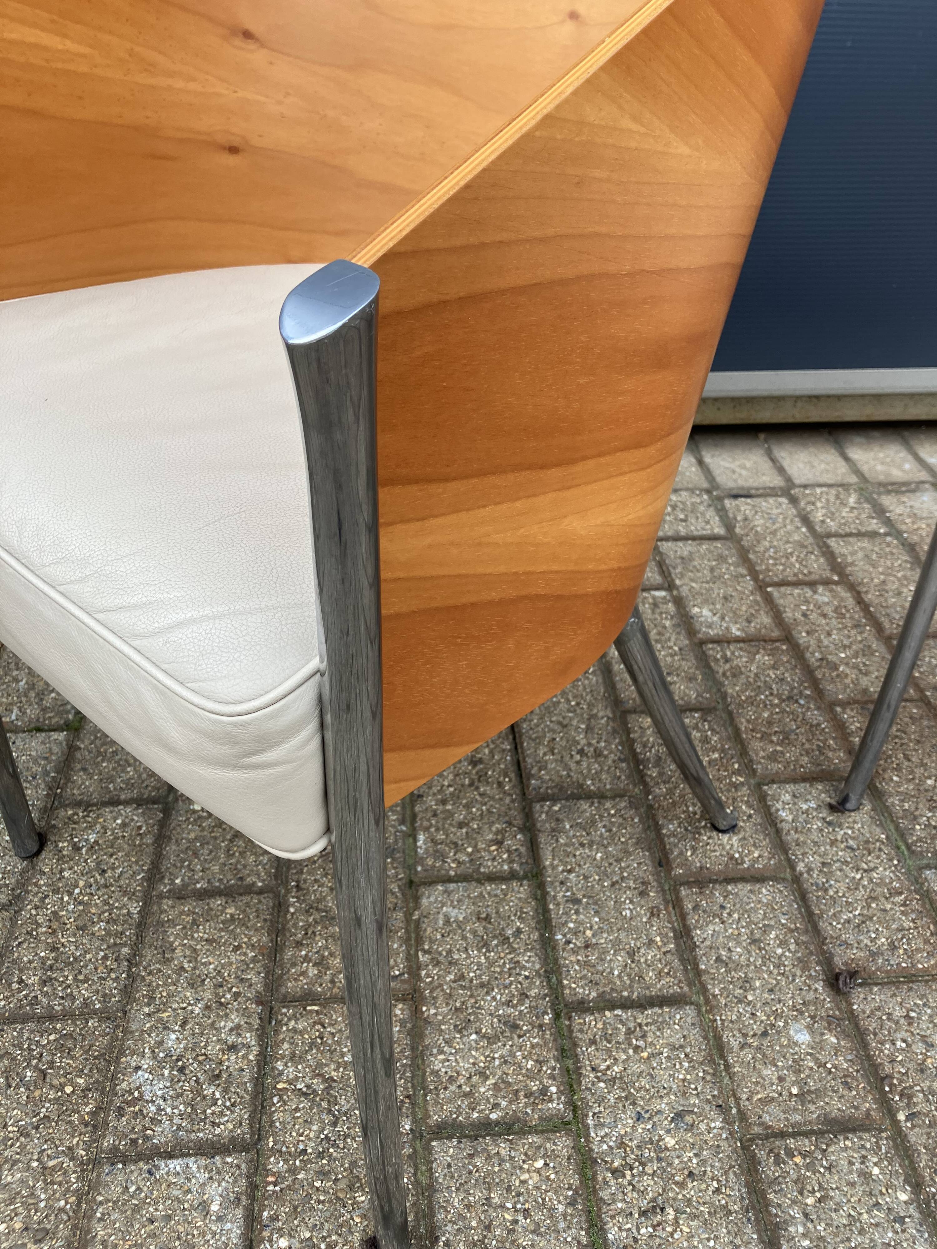 4x King Costes dining chairs, Philippe Starck, Aleph Driade