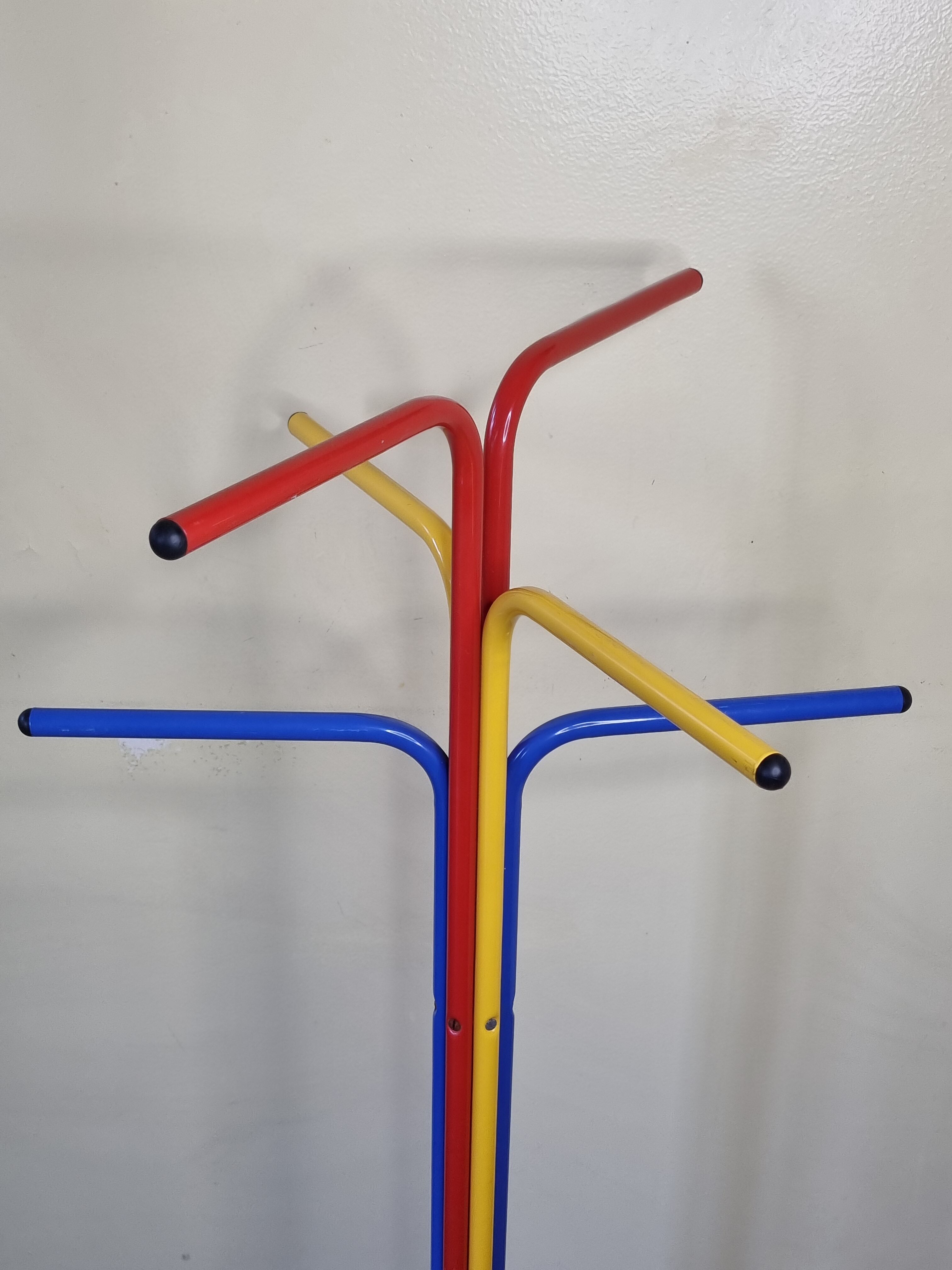 Colorful coat rack Tord Bjorklund 80s