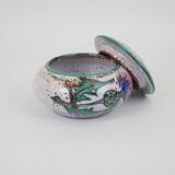 Ceramic empty pocket box by Daniel Etienne in Vallauris