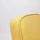 Modern yellow velvet armchair by Chierowski 366
