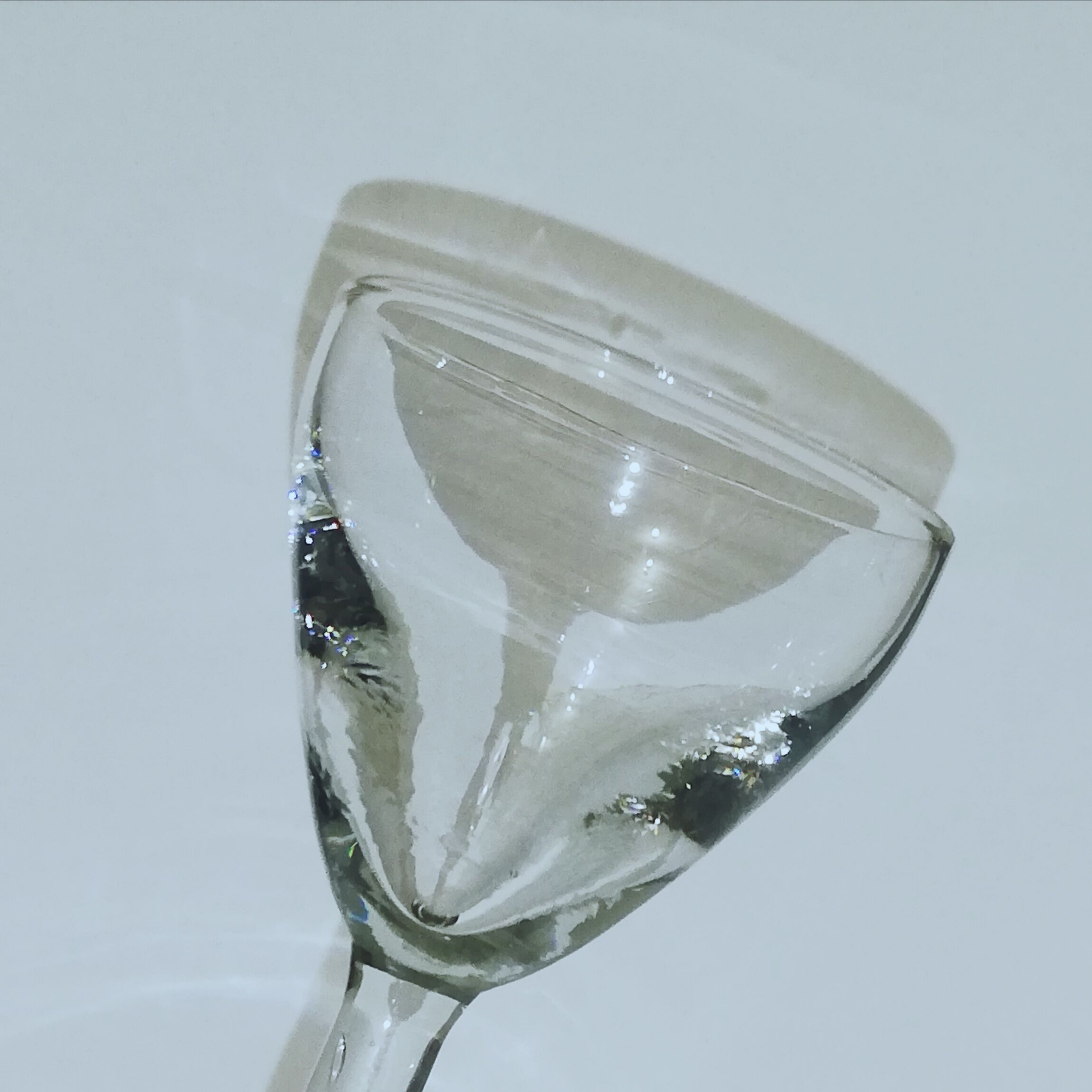 5 glasses of bistro for aperitif or digestive