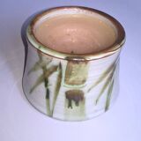 Ceramic pot signed with stamp