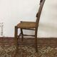 Chaise ancienne bois et paille