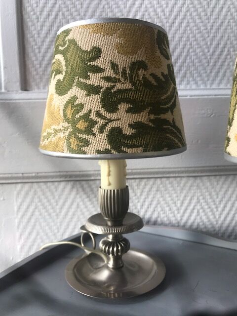 Pair of old bedside lamps