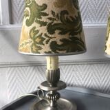 Pair of old bedside lamps