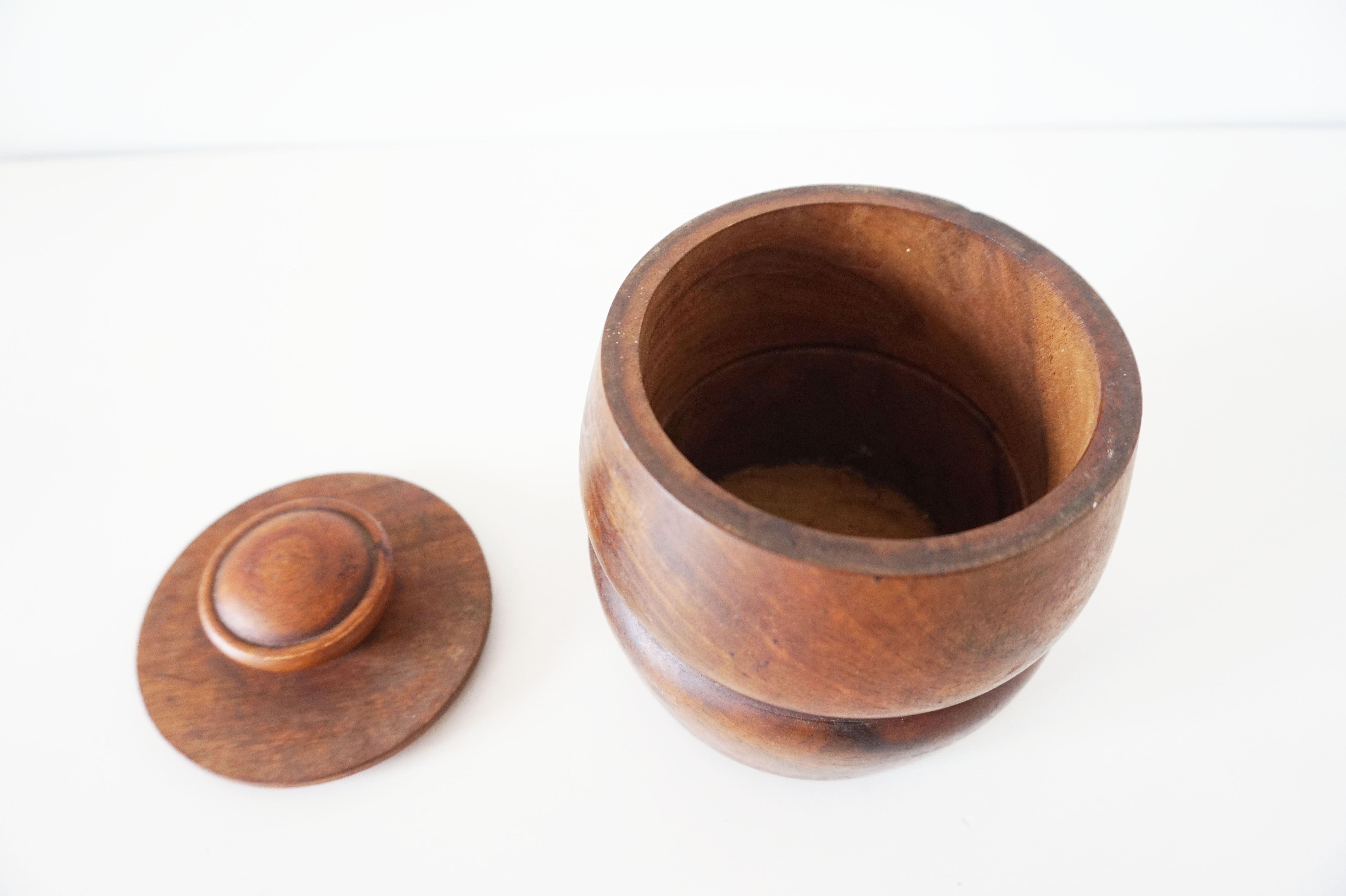 Old wooden tobacco box