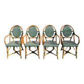 Lot de 4 chaises bistrots
