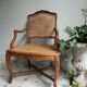 Fauteuil Régence à entretoise