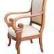 Old office chair with a stick