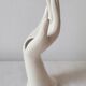 Hand-shaped ring vase