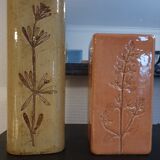 Pair of Raymonde Leduc vases