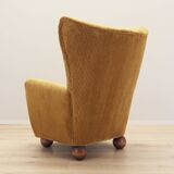Mustard armchair, Scandinavian design, production: Denmark