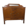 Art Deco mahogany sideboard – 4 drawers, 2 doors, beveled mirror, 1930s