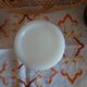 Vintage white opaline vase
