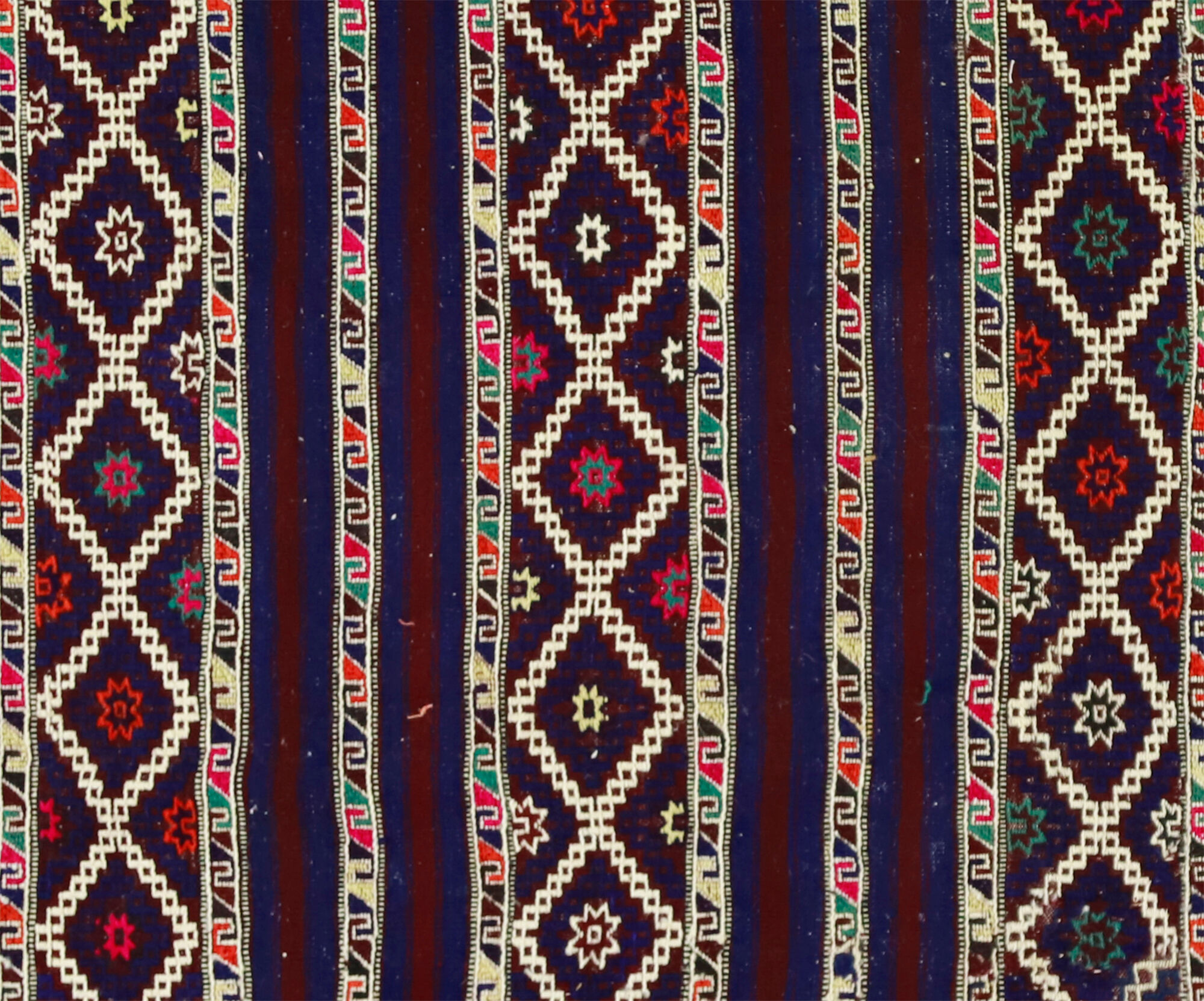 Anatolian handmade kilim rug 275 cm x 185 cm