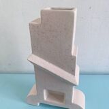 Memphis Style Ceramic Vase Bastione by Florio Keramia