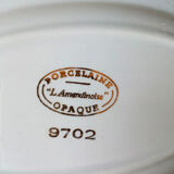 2 porcelain raviers L'amandinoise