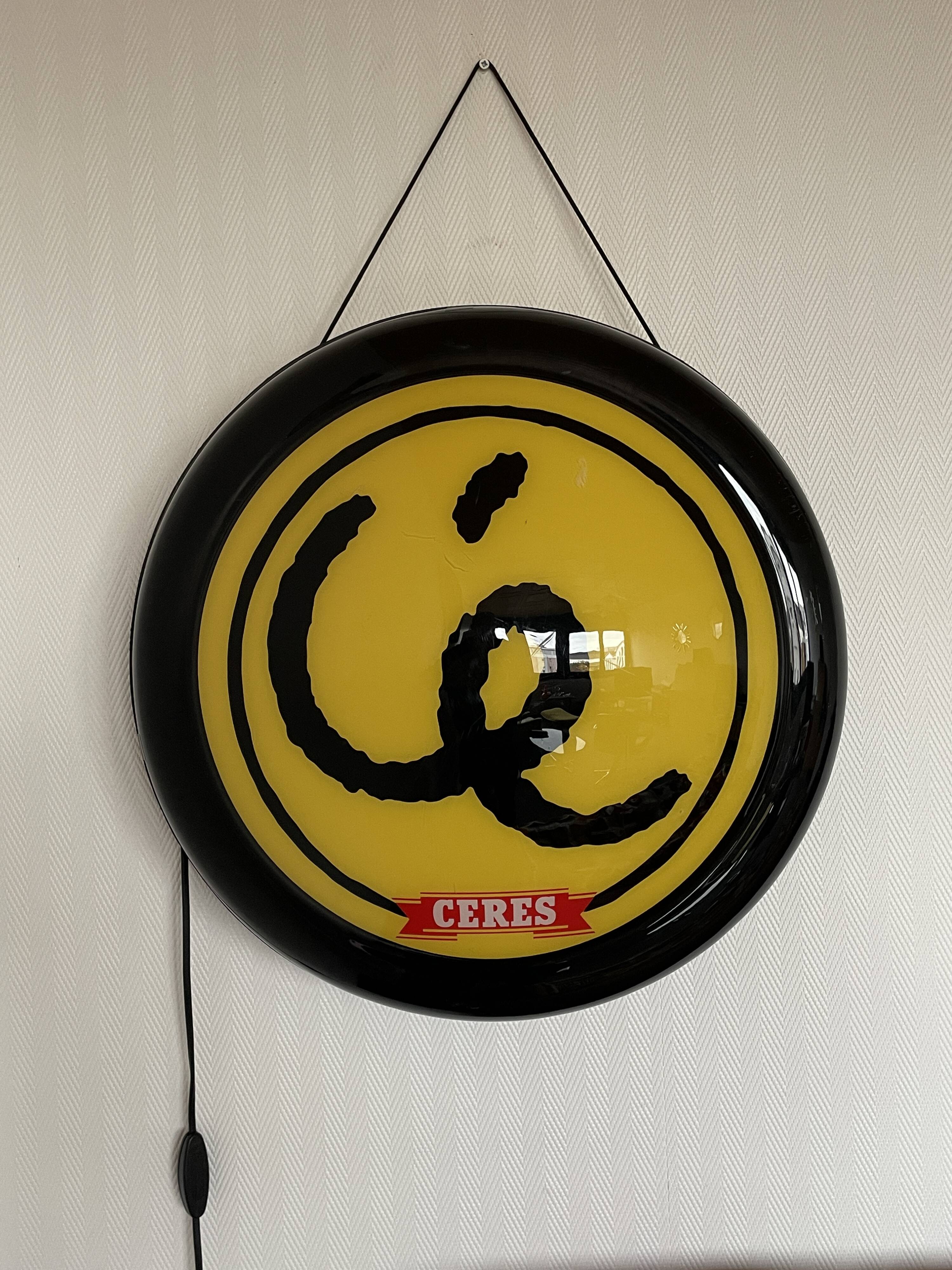 Ceres illuminated advertising sign