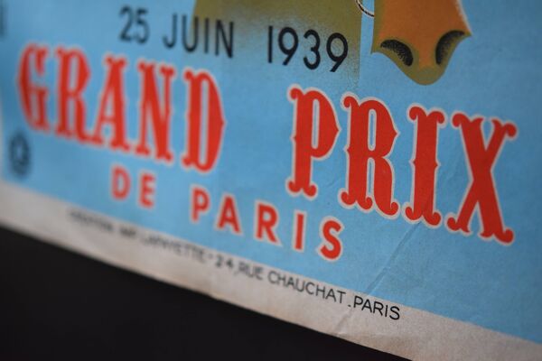 Affiche loterie nationale 1939 « Grand Prix »