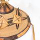 Chapeau traditionnel peul ou Tengaade fabriqué à partir de matériaux naturels d'Afrique