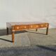 Table basse campagne militaire, marine, vintage