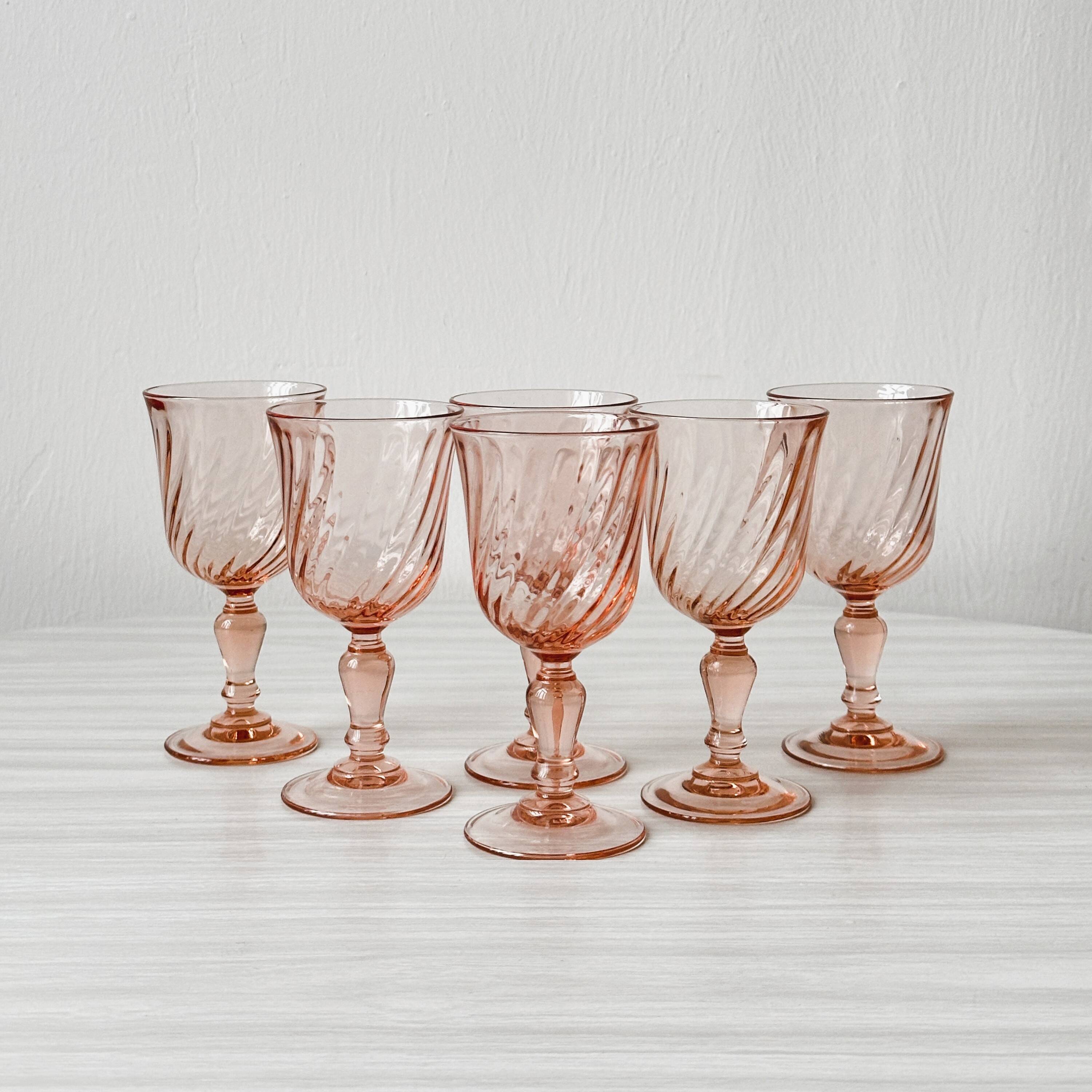 6 Rosaline liqueur glasses.