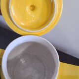 Vintage yellow teapot