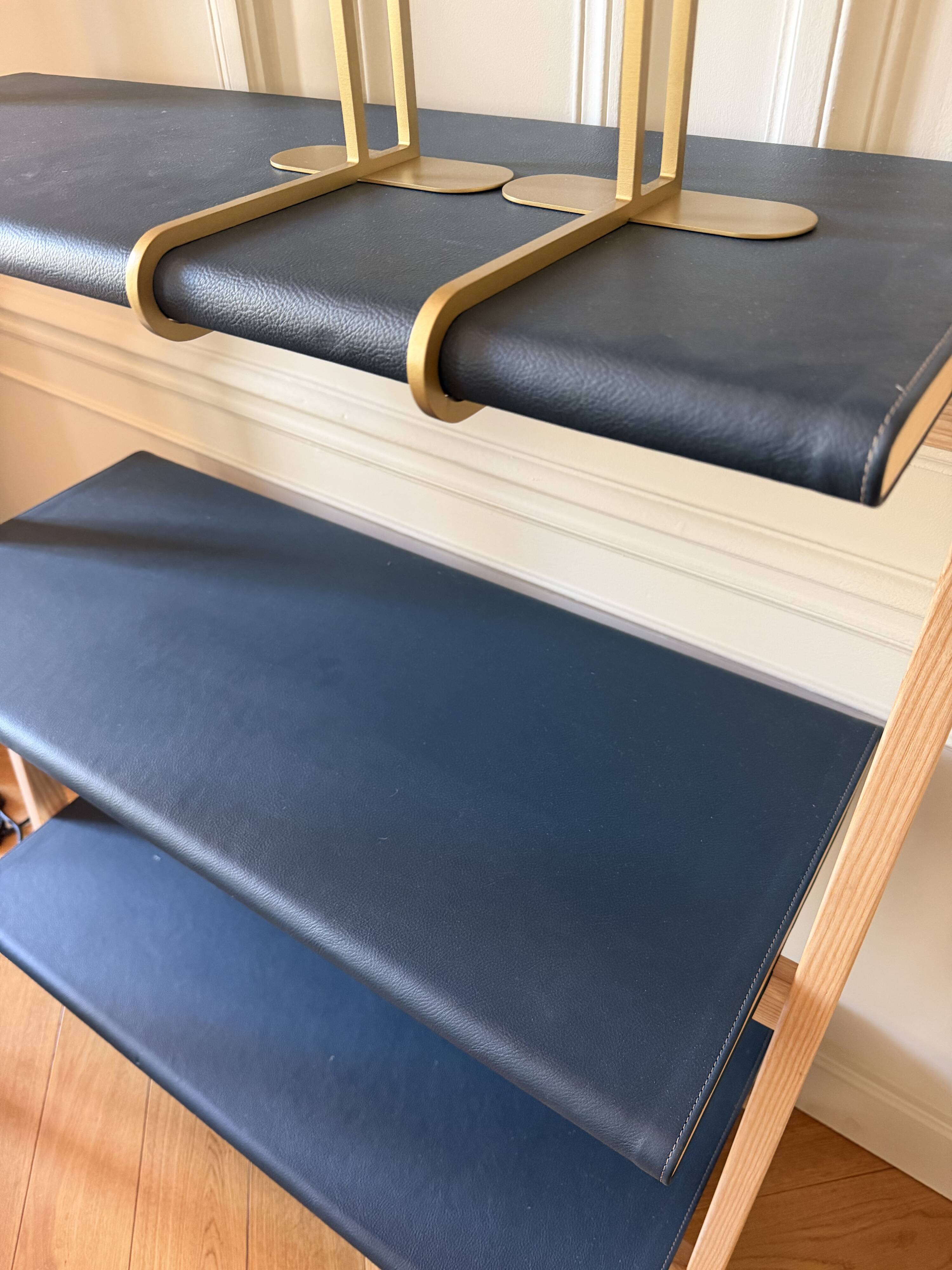 Leather library REN by Neri&Hu for Poltrona Frau