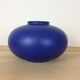 Blue ceramic pansu vase 26 cm